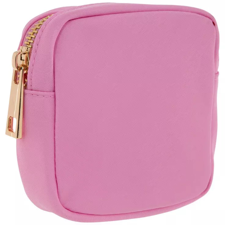 Square Zip Pouch Custom Monogram