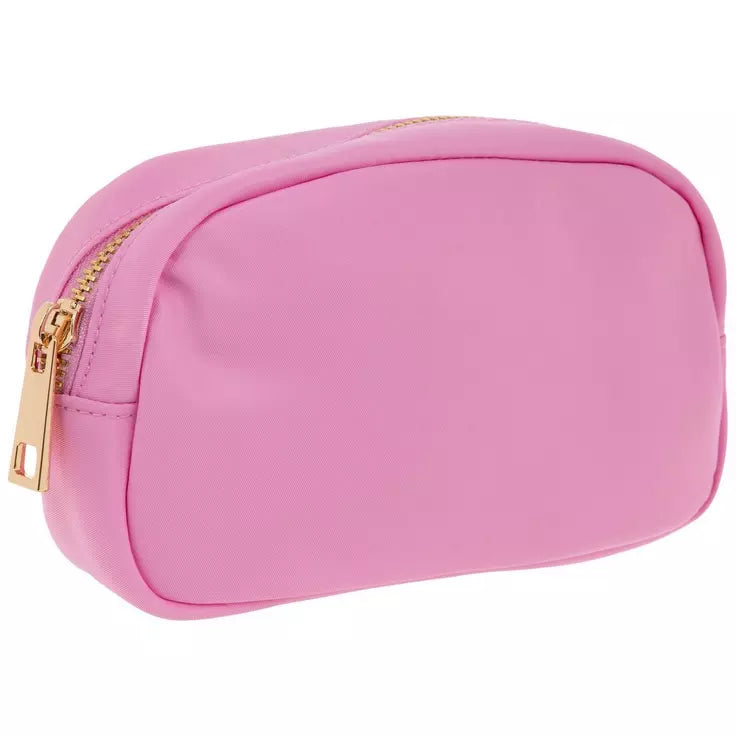 Medium Rectangle Zip Pouch Custom Monogram