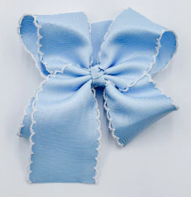 Girls Large Hair Bow Custom Monogram