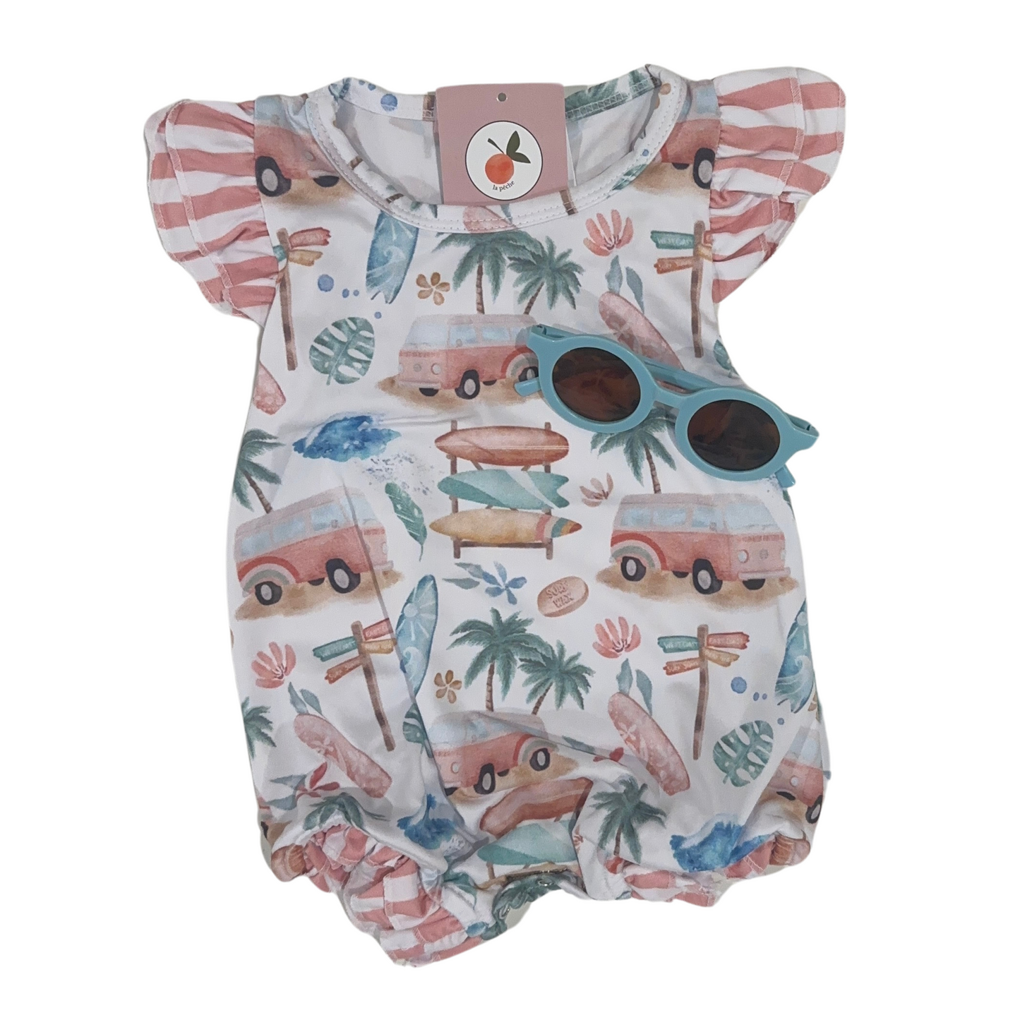 Bess Beach Break Romper for Girls