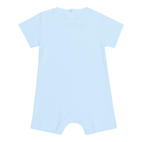 Short Sleeve Short Romper for Boys Custom Monogram