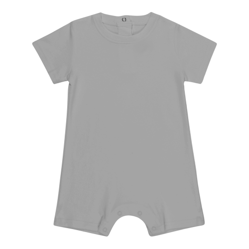 Short Sleeve Short Romper for Boys Custom Monogram
