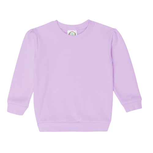 Girl's Puff Sleeve Sweatshirt
