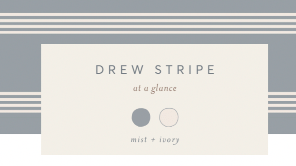 Organic Baby Nile Romper - Drew Stripe / Mist: 6-12M