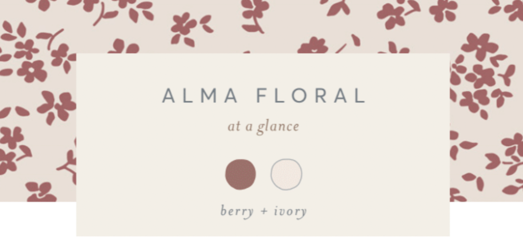 Organic Baby Sommer Back Romper - Alma Floral: 6-12M