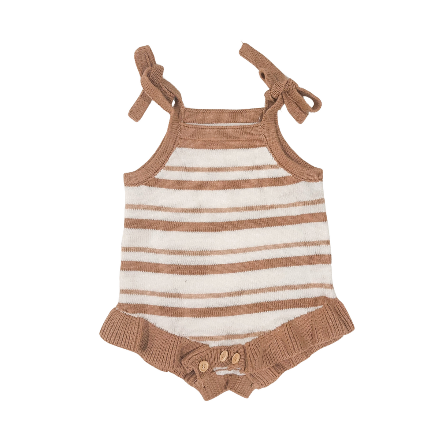 Maisey Striped Romper for Baby Girl