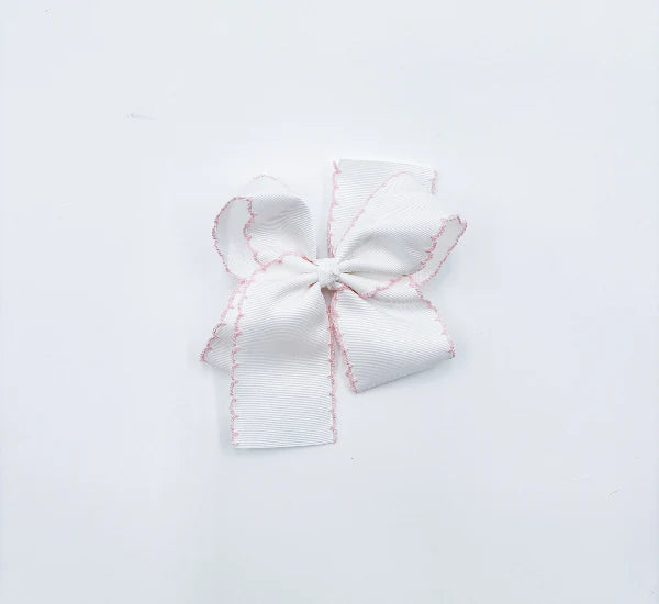Girls Large Hair Bow Custom Monogram