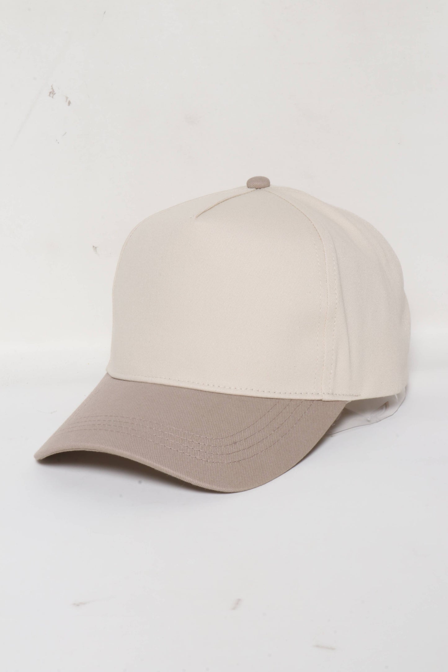 5 Panel Cotton Two-Tone Caps: Pink