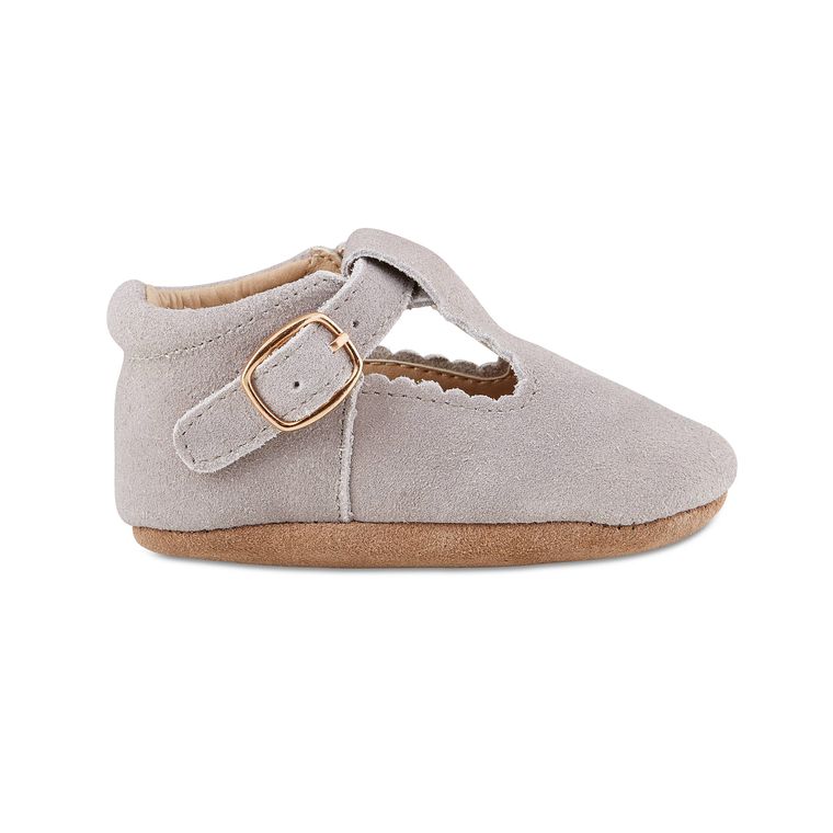 Suede Baby Mary Jane Shoes